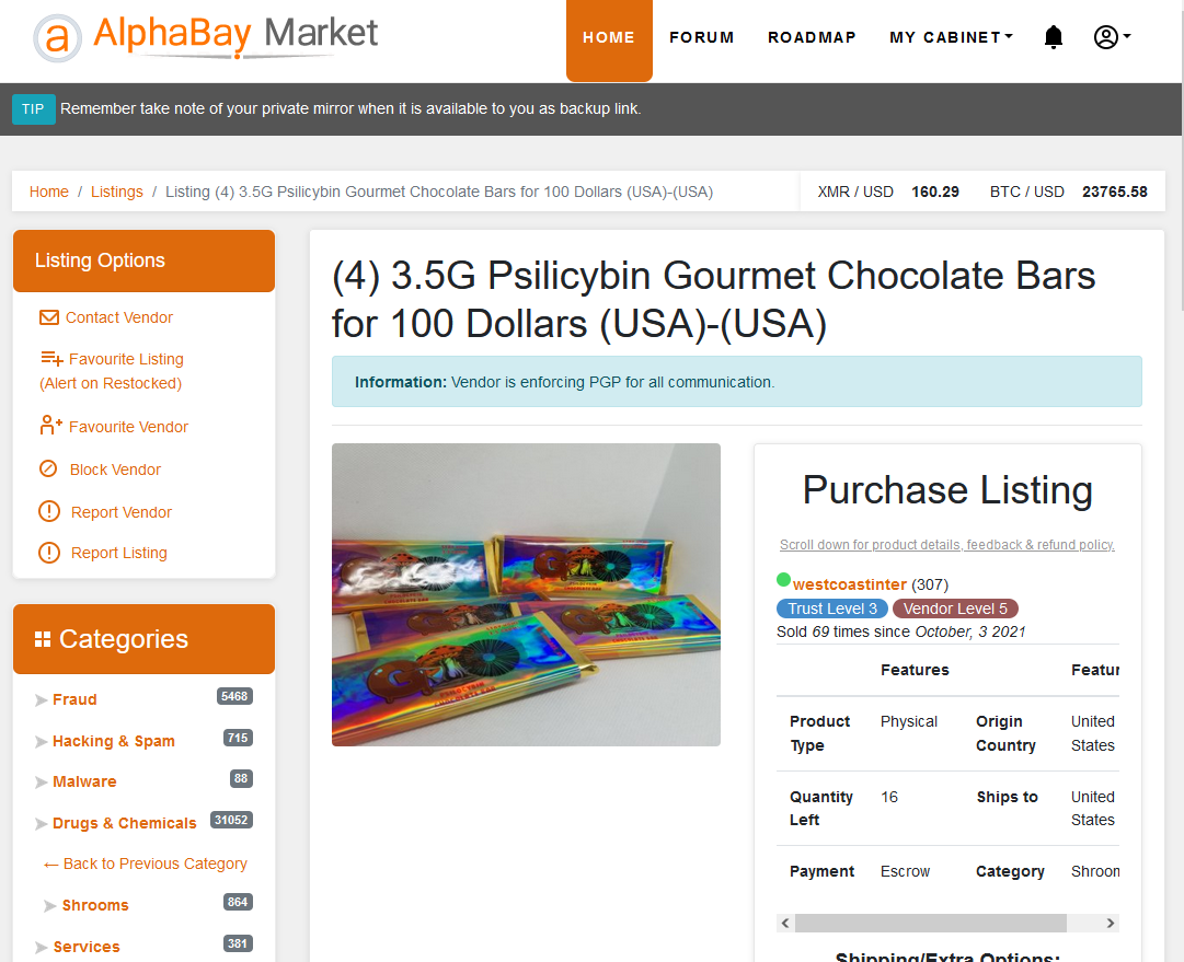 AlphaBay Market Main